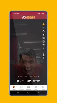 AS Roma Mobile android App screenshot 3